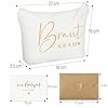 Braut Geschenke JGA Party Zubehör Leinen Braut Kram Make up Tasche Mitgebsel Geschenk zur Brautparty Junggesellinnenabschied Bride Dekoration Kosmetiktasche für Hochzeit Verlobung #1