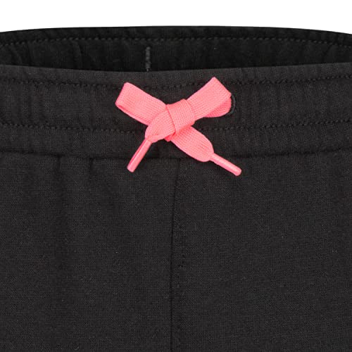 Pantalones cortos de punto Hurley casuales tipo pull on color negro multicolor 4