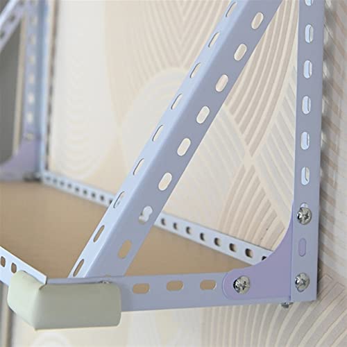 Soporte para CPU de torre, montaje en pared, estructura metálica resistente, soporte colgante para gabinete PC, soporta hasta 66 lb, fácil instalación (50 x 20 x 50 cm) miniatura 3