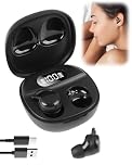 Sleep Earbuds Bluetooth 5.4 Invisible Wireless Earbuds Noise Cancelling Mic Mini Ear Buds Earphones for Side Sleep Wireless Ear Pods HiFi Stereo Sound for Travel Insomnia Relaxation with Charge Case