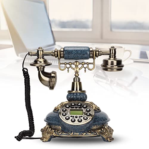 Teléfono Fijo Retro Vintage con Botones para Oficina miniatura 5