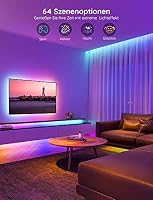 Govee LED Strip, RGBIC LED Streifen 5m, Musik Sync, Segmentcontrol, Farbwechsel, 64 Szenenmodus, Steuerbar via App, für Party, Zuhause, Schlafzimmer, TV – Ansicht 4