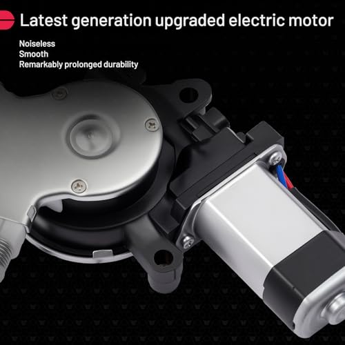 Image of BDFHYK 741-300 Power Window Regulator with Motor Front Left, Compatible with 2001-2005 Honda Civic HX, Compatible with 2004-2005 LX, Compatible with 2001-2004 Value Package