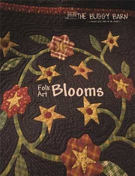 Paperback Folk Art Blooms Book