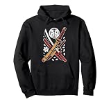Kendo Armure Bogu Art Lineaire Minimal Moderne Kendoka Sweat à Capuche
