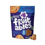 Fruitables Pumpkin & Blueberry Crunchy Dog Treats 1-7 ounce Pouch