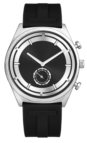 Image of styledose Men's Watch Analog Quartz with Chronograph & Silicone Strap -Casual & Formal Wrist Watch for Men