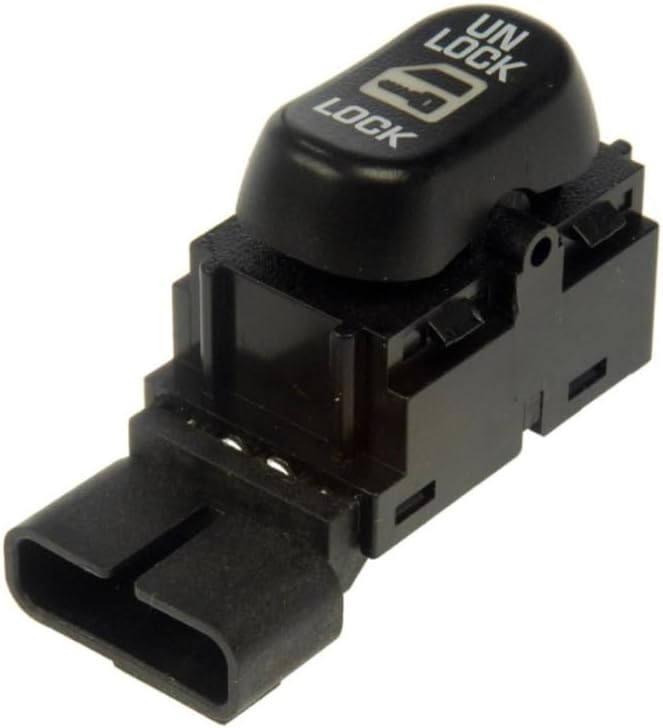 KarParts360 For Chevy Lumina 1995-2001 Door Lock Switch Front, Driver OR Passenger Side | Plastic Housing | Pin Terminal | Master Switch | Replacement For 10098836