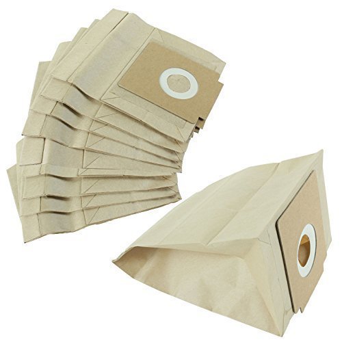 First4Spares Deluxe Paper Dust Bags for Zanussi ZAN3002EL Cylinder Vacuum Cleaners - Pack of 10