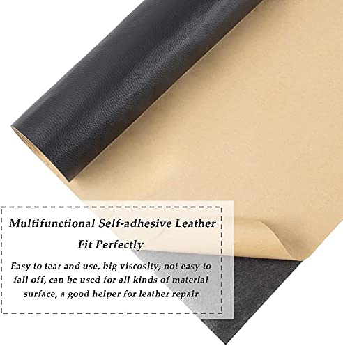 Browse Bliss Leather Repair Tape 30 X 60 Patch Leather Adhesive for Sofas, Car Seats, Handbags, Jackets,First Aid Patch (Black) 1