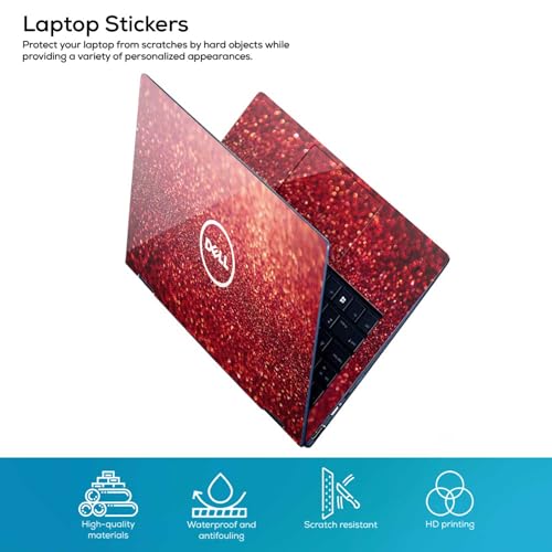 Image of Pattern D80 Full Body Vinyl Laptop Skin /Sticker /Cover Upto 15.6 Inches Laptops Laminated-Removable-HD Quality Compatible for -Dell (15x10 Inches)