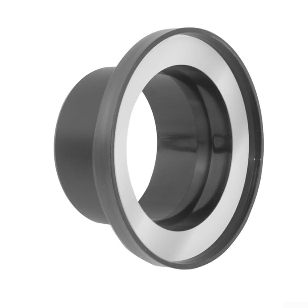 Magnetisches 10,2 cm Staubsammelschlauch-Anschluss-Set mit EPDM-Gummi-Stoßdämpfung, leise, flexible Kupplung für Holzbearbeitung, Vakuumsysteme, 5-teiliges Set (5 Stück)