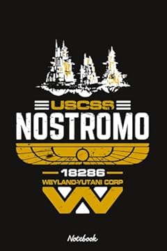 Nostromo Notebook: 6x9 120 Pages Lined College Ruled Notebook - For Girls, Students, Teachers, Staff, Perfect Gift
