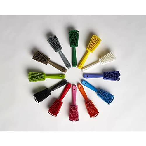 Image of Vikan 41925 Brush,Washing,Stiff,10 inch,PP /PBT,White