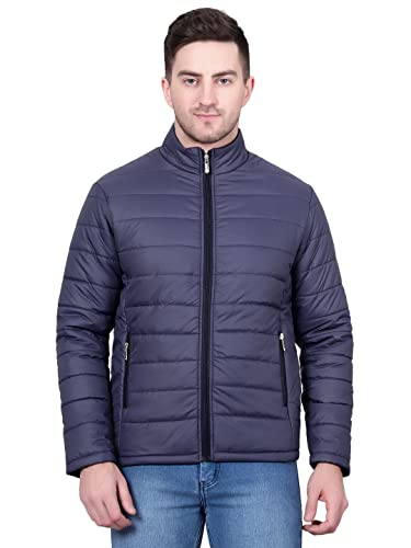 Image of KOTTY Men's Nylon Regular Solid Stylish Designed for Comfort and Warmth Puffer Jacket