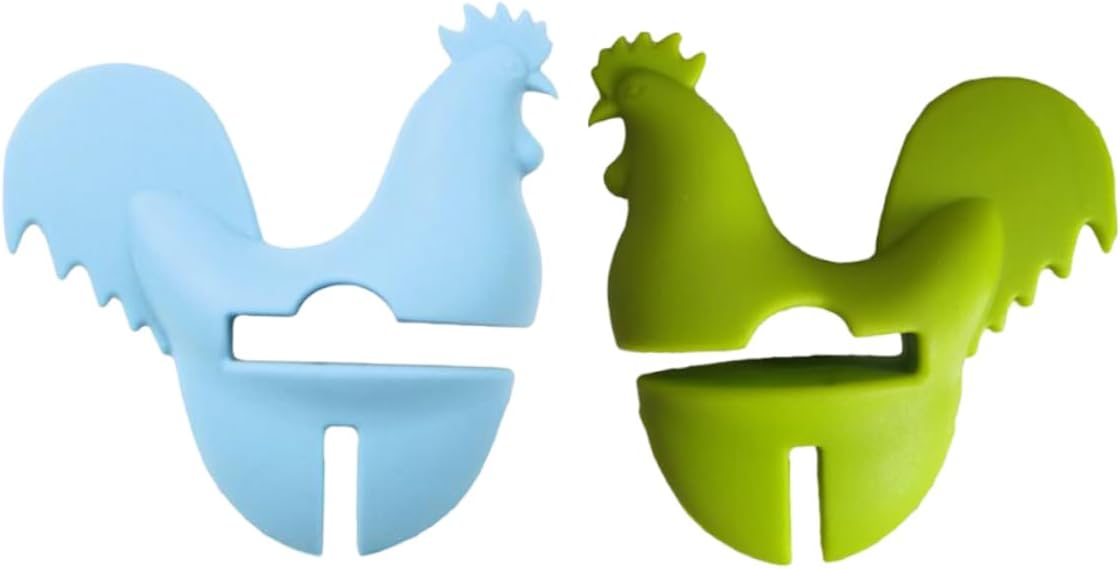 Silicone Pot Clip 2Pcs Chick Shape Anti Scalding Kitchen Helper