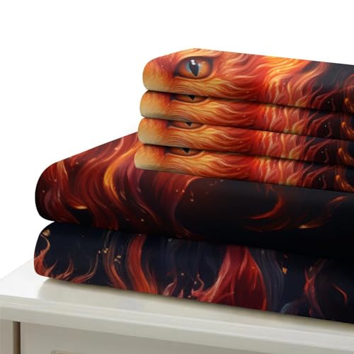 Housse de couette Firefox haute qualité parure de lit microfibre premium - 6