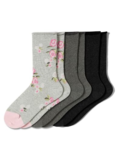 Image of HUE womens Jeans Sock (Pack of 3)