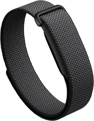 Image of Google Fitbit Air - Screenless Activity Tracker with Fitness, Heart Rate, and Sleep Tracking - Personalized AI-Powered Coaching - Up to 7 Days' Battery Life - Works with iOS and Android - Obsidian