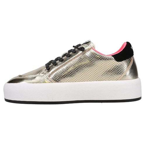 VINTAGE HAVANA Womens Balance Metallic Slip On Platform Sneakers Shoes Casual - Gold3