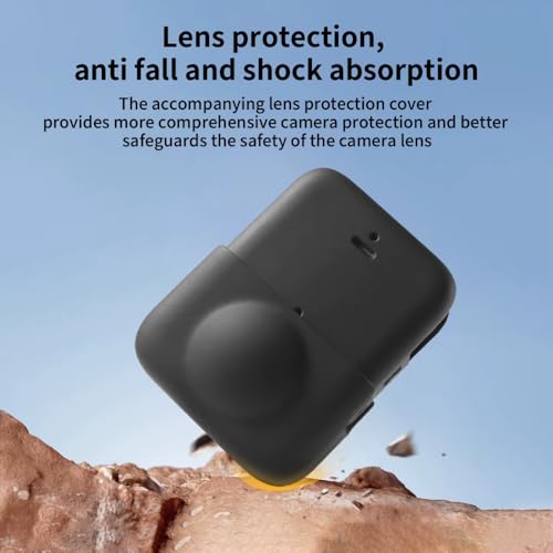 Image of Yantralay Silicone Lens Protector Compatible with DJI Osmo 360, Shockproof Anti-Slip Flexible Cover Shields Against Scratches, Dust & Impacts - Ideal for Travel & Outdoor Use