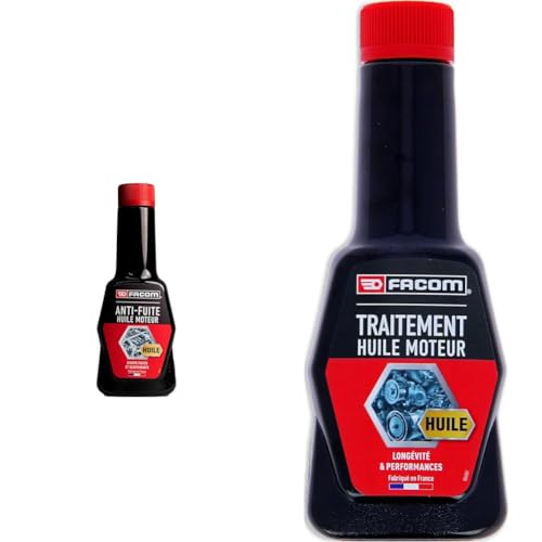 Facom Anti-Fuite Huile Moteur et traitement 200 ML pour entretien