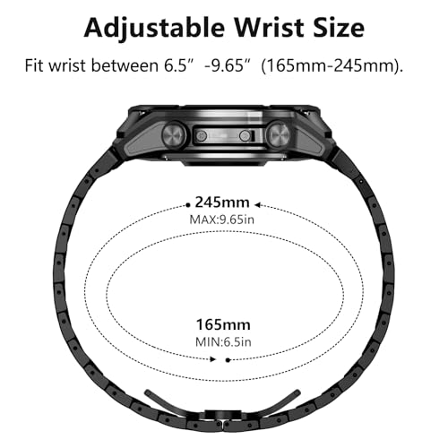 Correa de acero inoxidable 26 mm compatible Garmin miniatura 4