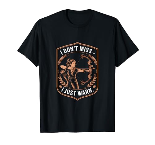 I Don't Miss I Just Warn Funny Archer �A�[�`�F���[ T�V���c