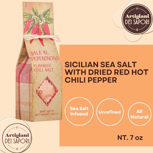 ARTIGIANI DEI SAPORI Sal marina con Chile picante 7 oz miniatura 2