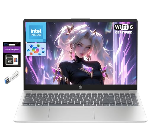 HP 15.6 Inch Student Laptop Office 365, 8GB RAM 256GB...
