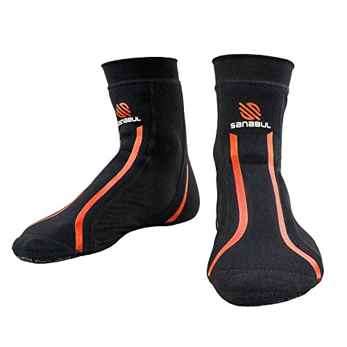 Image of Sanabul Foot Grip Socks for Men & Women MMA Kickboxing Grappling Wrestling Pilates Yoga Non Slip