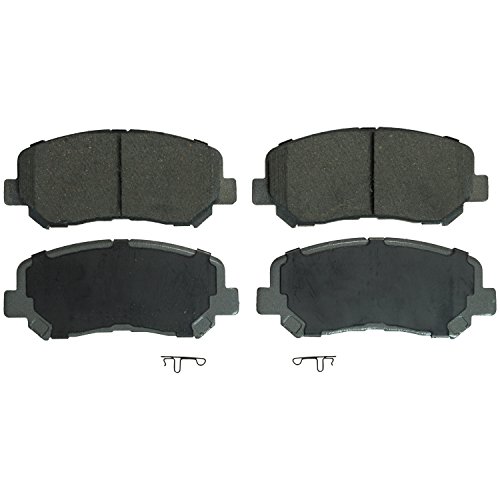 Wagner ThermoQuiet QC1623 Ceramic Disc Pad Set With Installation Hardware, Front