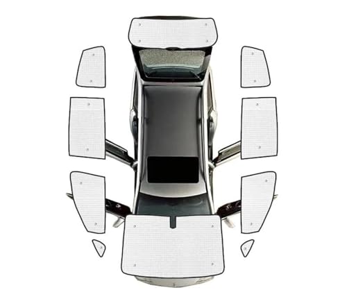 Parapluie pare-soleil voiture anti-UV protection thermique complète fenêtre VW Sharan 7N