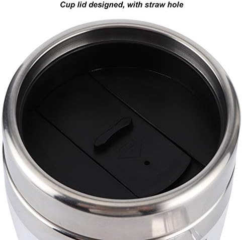 350ml Automatic Electric Coffee Self Stirring Cup, Stainless Steel Mixing Mug, for Coffee, Tea, Hot Chocolate Milk