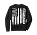 Napa Father's Day American Flag 4th of July Backside Sweatshirt
