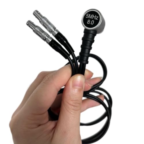 Sonda de sensor para medidor de espesor ultrasónico TM8812 5MHz Φ8mm miniatura 2