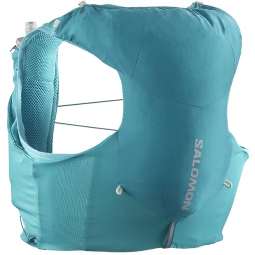 Salomon | Adv Skin 5 | Mochila para correr | Unisex | +2 Soft Flasks Tahitian Tide L