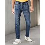 Lucky Brand Men's 410 Athletic Straight Coolmax Stretch Jean - Image 4