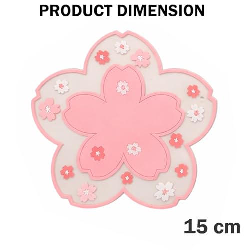 Image of Signamio Silicone Mat for Kitchen - Star Shaped Heat Mats & Coasters for Dining Table for Hot Pots, Pack of 3 Trivet Mats, 1 Small, 1 Medium, 1 Large