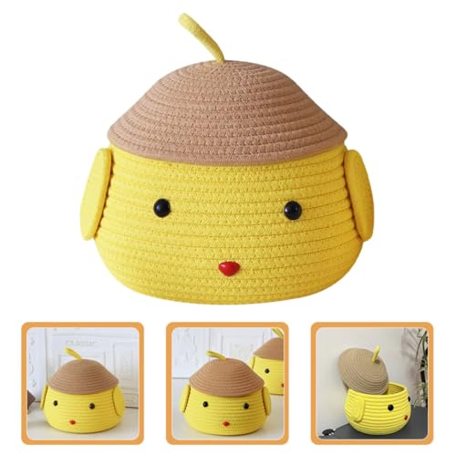Cesta para huevos con tapa de pollito: el toque cálido y artesanal para decorar tu cocina 8