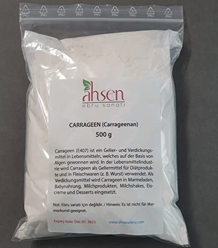 500g | Carrageen E 407 | gemahlen | Irländisches Moos | Carrageenan Cover