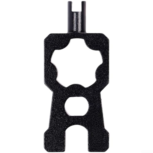 Image of Honseadek Bike Valve Core Remover Tool for Presta and AV, Aluminium Alloy Cycle Maintenance Kit, Compact Tyre Repair Gadget