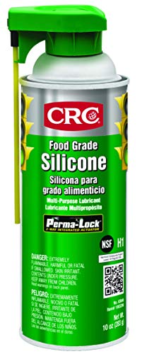 CRC Food Grade Silicone, 10 Wt Oz, (Pack of 12), 03040CS