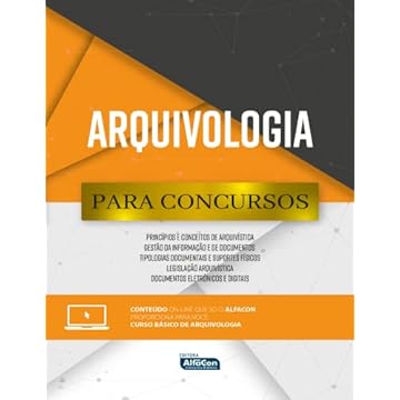 Capa do livro Arquivologia - Para Concursos