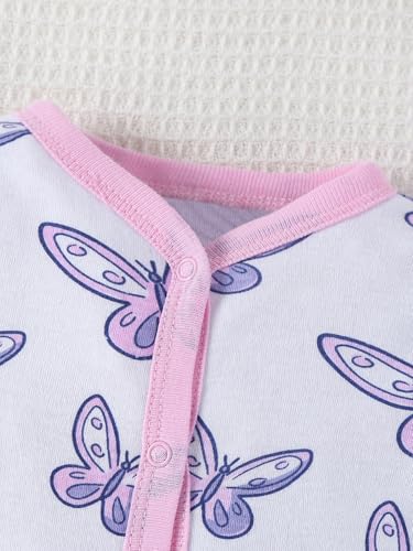 Baby Long Sleeve Bodysuits Romper one-Piece Newborn Baby Clothes 2 Pack2