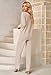 Fixmatti Sweater Set Womens 2 Piece Outfits Knitted Pullover Matching Wide Leg Pants Sweatsuits Matching Sets Women Clothing Apricot L