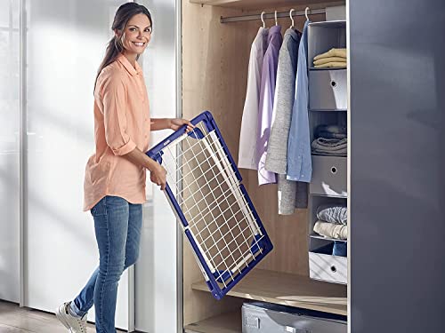 Leifheit Standtrockner Pegasus 120 Solid Compact, standfester Badewannentrockner mit Flügeln, platzsparendes Trocknen in der Badewanne, Kleiner Flügelwäschetrockner für Single Haushalte - Image 9