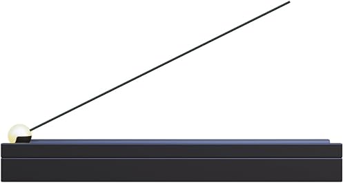 Miniatura 3 de Soporte de palo de incienso de madera negra con caja de almacenamiento