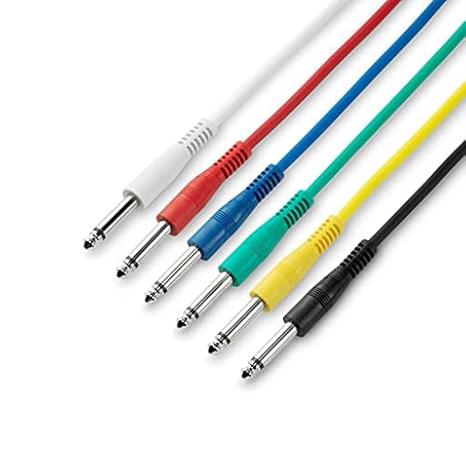 Adam Hall Cables 3 STAR IPP 0030 SET - Juego de 6 cables de conexión de 6,3 mm Jack Mono 0,30 m | Ya disponible en tu tienda friki favorita! En mundofriki.es! Adam Hall Cables 3 STAR IPP 0030 SET - Juego de 6 cables de conexión de 6,3 mm Jack Mono 0,30 m | Ya disponible en tu tienda friki favorita! En mundofriki.es!