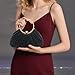 HIIXHC Clutch Purses for Women Elegant Evening Bag – Pleated Silk Handbag with Detachable Chain, Luxury Party Clutch for Formal, Prom, Wedding, Dinner